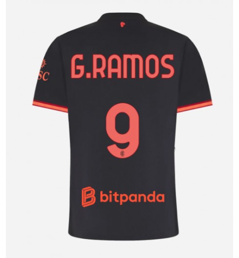 AC Milan Goncalo Ramos #9 Tredjedrakt Dame 2026-27 Korte ermer AC Milan Goncalo Ramos #9 Tredjedrakt Dame 2026-27 Korte ermer